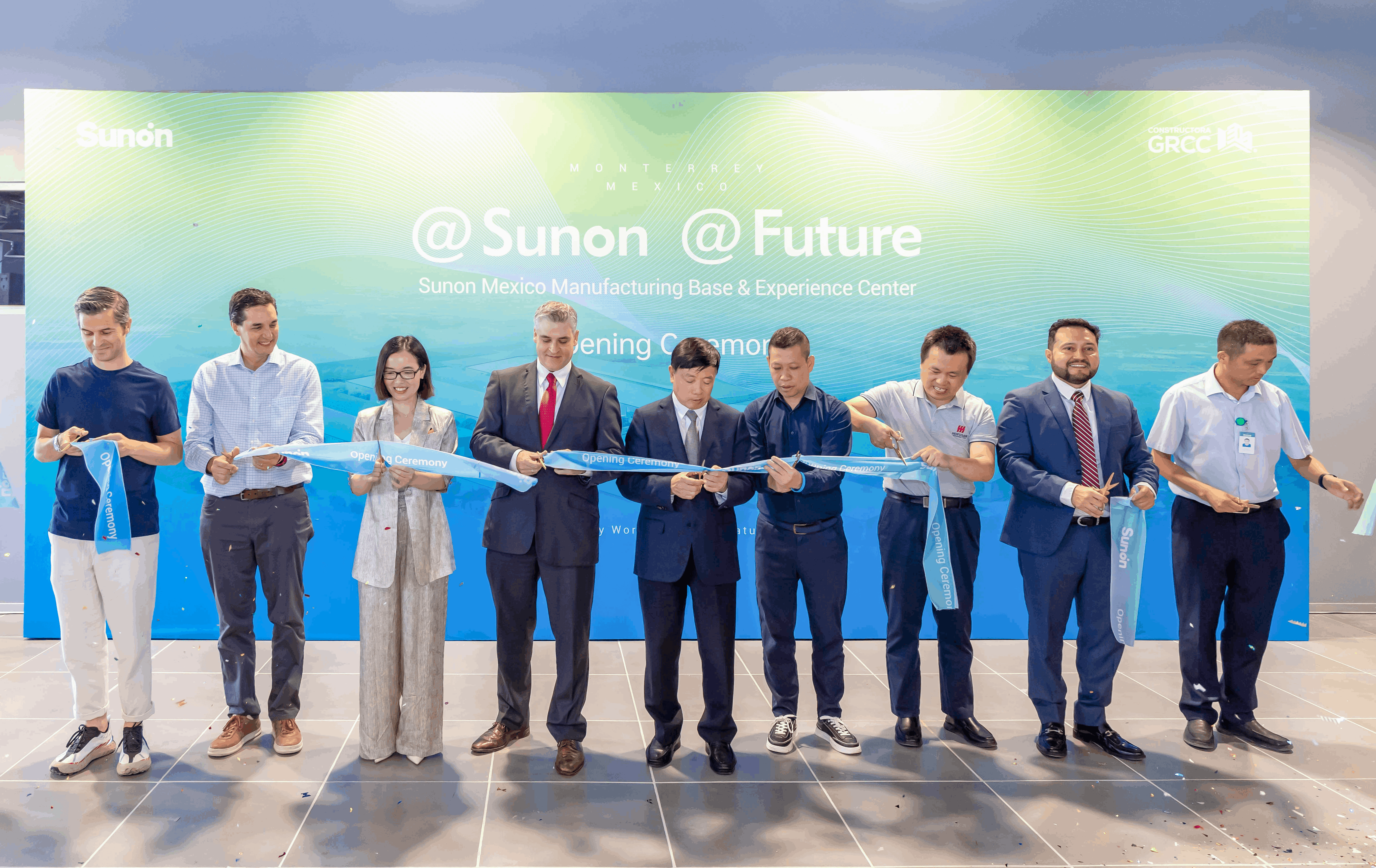 Celebrating the Grand Opening of Sunon’s Mexico Manufacturing Base 1