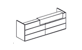 Linz Ⅱ Office Desk dimensions