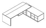 Mingrui Office Desk dimensions