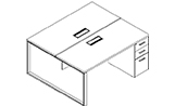 Linz Ⅱ Meeting Table dimensions