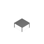 Italian Minimalist Tea Table dimensions